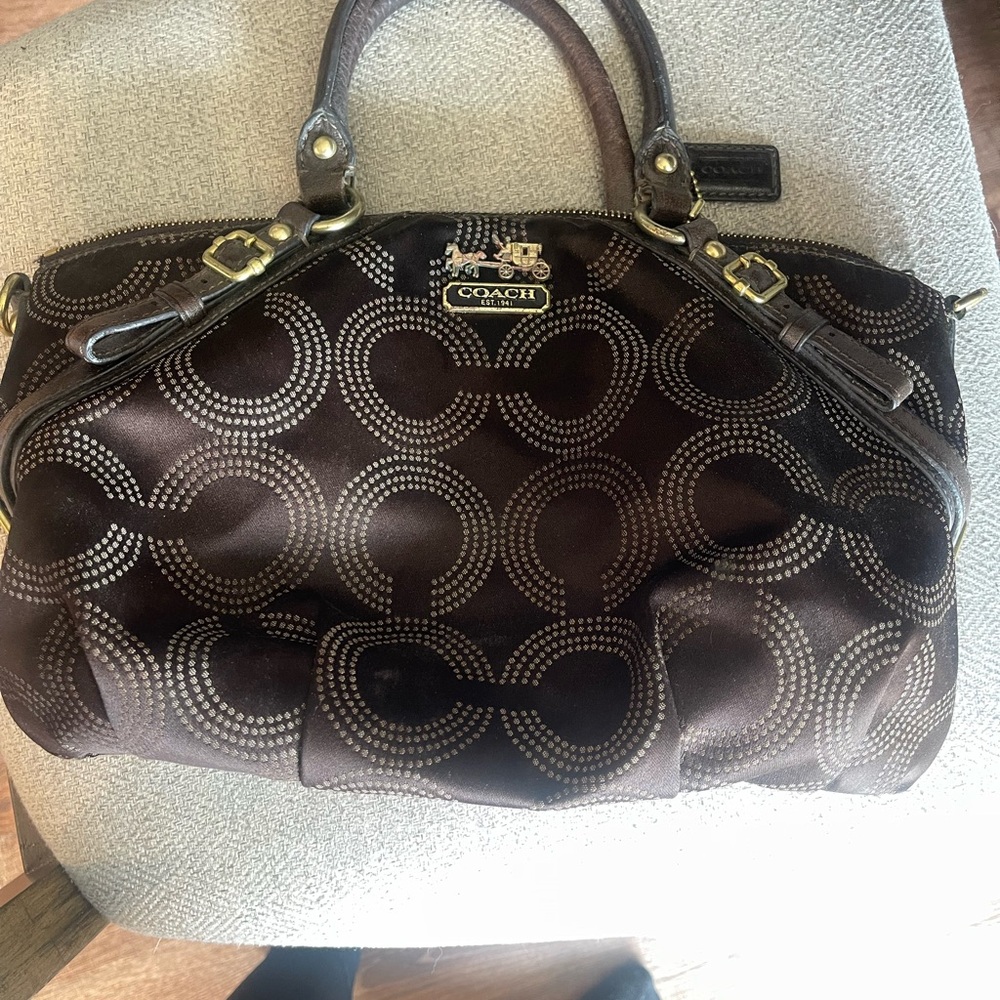 Coach Brown Handbag